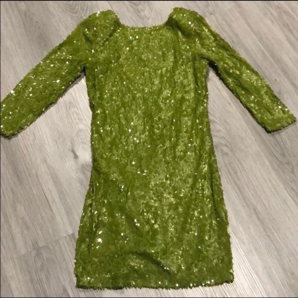 Sequined Mini Dress - image 1
